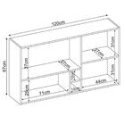 Armário Aéreo 2 Portas 120cm Firenze Demóbile