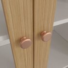 Armário Aéreo 2 Portas 135cm Com Porta De Vidro Arizona Cabec