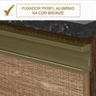 Armario Aereo 2 Portas 60cm Em Mdf Kali Premium 12205x6 Nicio
