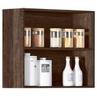 Armario Aereo 2 Portas 60cm Em Mdf Kali Premium 12205x6 Nicio