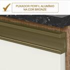 Armario Aereo 2 Portas 60cm Em Mdf Kali Premium 12205x6 Nicio