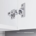Armário Aéreo 2 Portas 80 Cm Pérola Yescasa Branco