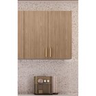 Armário Aéreo 2 Portas 80cm 100% Mdf Dobradiças Slow Motion E