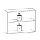 Armario Aereo 2 Portas 80cm 763am Ktp