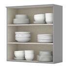 Armário Aéreo 2 Portas 80cm Americana - Móveis Henn