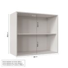 Armário Aéreo 2 Portas 80cm Arizona Cabecasa Madeiraoriginals