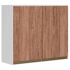 Armario Aereo 2 Portas 80cm Em Mdf Kali Premium 12211x6 Nicio