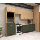 Armário Aéreo 2 Portas 80cm Para Geladeira Classic Luciane