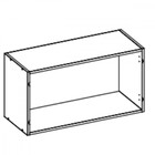 Armário Aéreo 2 Portas 80cm Para Geladeira Classic Luciane