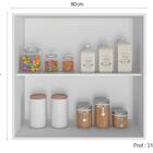 Armário Aéreo 2 Portas 80cm Unna Poliman