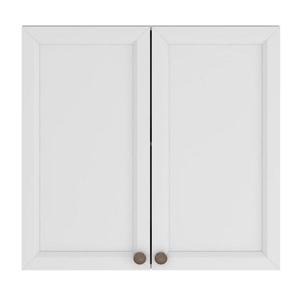 Armário Aéreo 2 Portas 80cm Unna Poliman