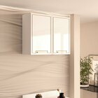 Armário Aéreo 2 Portas 80cm X 66cm X 30,5cm Branco