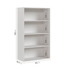 Armário Aéreo 2 Portas 80x135cm Puxador 150mm Ipanema Cabecas