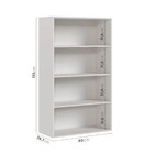 Armário Aéreo 2 Portas 80x135cm Puxador 150mm Ipanema Cabecas