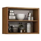 Armario Aereo 2 Portas Basculante Leticia Chf Moveis Carvalho