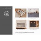 Armário Aéreo 2 Portas Basculante Vidro 120cm Eliana Yescasa