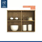 Armário Aéreo 2 Portas Basculantes Turquesa Valdemóveis Cinam