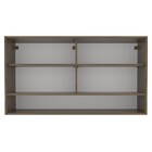 Armário Aéreo 2 Portas de Correr de Vidro e 1 Nicho Madesa Gl