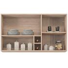 Armario Aereo 2 Portas E Nichos 120cm 94221 Demobile