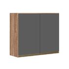 Armário Aéreo 2 Portas Kali Premium 70cm - Nicioli