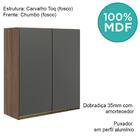 Armario Aereo 2 Portas Mdf 60 Cm Kali 12205 Nicioli