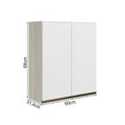 Armario Aereo 2 Portas Mdf 60 Cm Kali 12205 Nicioli