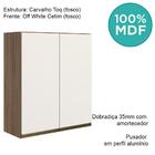 Armario Aereo 2 Portas Mdf 70 Cm Kali 12208 Nicioli