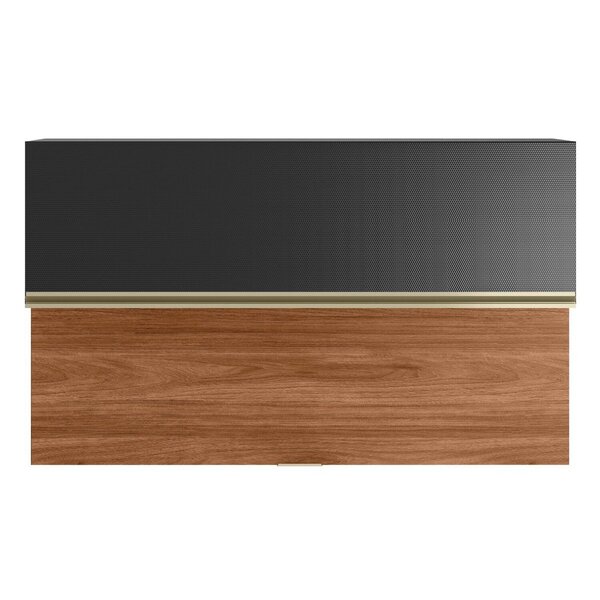 Armário Aéreo 2 Portas Mdf Basculante 120cm Proença Nogueira/