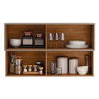 Armário Aéreo 2 Portas Mdf Riapada Basculante 120cm Proença N