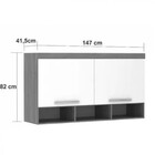 Armário Aéreo 2 Portas Modulado Master Eucamoveis