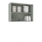 Armário Aéreo 2 Portas Oliva Koya 59x80x29 Cm Verde Oliva