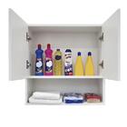 Armário Aéreo 2 Portas Parede Módulo Suspenso Para Lavanderia