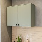 Armário Aéreo 2 Portas Rubi Yescasa Verde Oliva