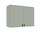 Armário Aéreo 2 Portas Rubi Yescasa Verde Oliva