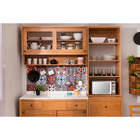 Armário Aéreo 2 Portas Sabor Caseiro - Nozes - Meu Móvel De M