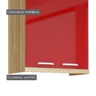 Armário Aéreo 2 Portas Sicília - Argila Acetinado Texturizada