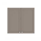 Armário Aéreo 2 Portas Unna 0,80m Fumê - Poliman