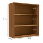 Armario Aereo 2p Vidro 80 Cm Mdp Maxxi G765 Kappesberg