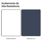 Armário Aéreo 35 Cm 1 Porta Branco/azul Vik Madesa