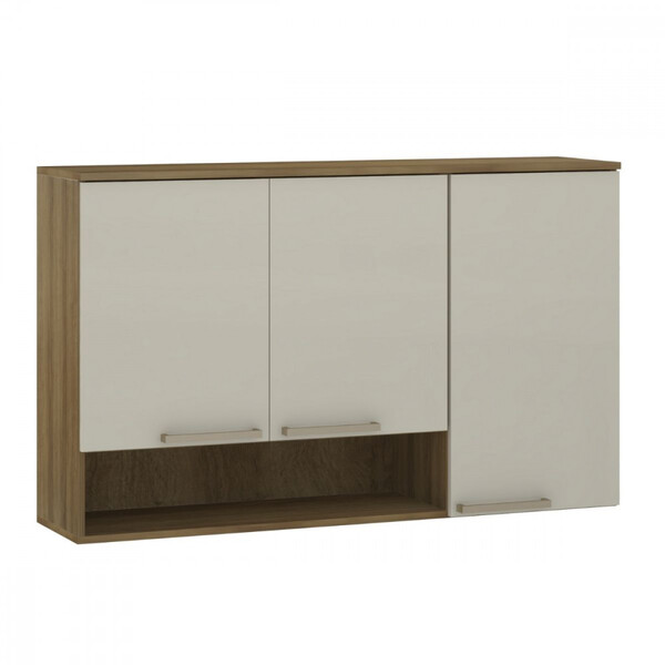 Armário Aéreo 3 Portas 1,20cm Isis Luciane