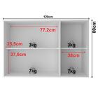 Armario Aereo 3 Portas 120 Cm Mdf Cz3310 Tecno Mobili