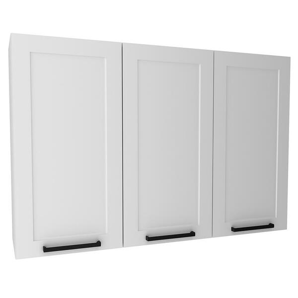 Armario Aereo 3 Portas 120 Cm Mdf Cz3310 Tecno Mobili