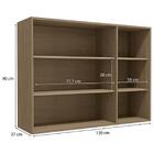 Armario Aereo 3 Portas 120 Cm Mdp Maxxi G766 Kappesberg