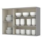 Armário Aéreo 3 Portas 120cm Americana - Móveis Henn