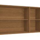 Armário Aéreo 3 Portas 120cm Ciela Canela