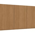 Armário Aéreo 3 Portas 120cm Ciela Canela