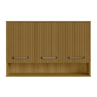 Armário Aéreo 3 Portas 120cm Criare Poliman