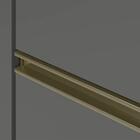 Armario Aereo 3 Portas 120cm Em Mdf Kali Premium Amendoa / Ch