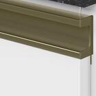 Armario Aereo 3 Portas 120cm Em Mdf Kali Premium Branco / Off