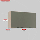 Armário Aéreo 3 Portas 120cm Firenze Demobile